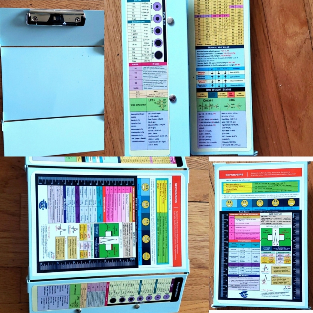 Nursing Clipboard foldable